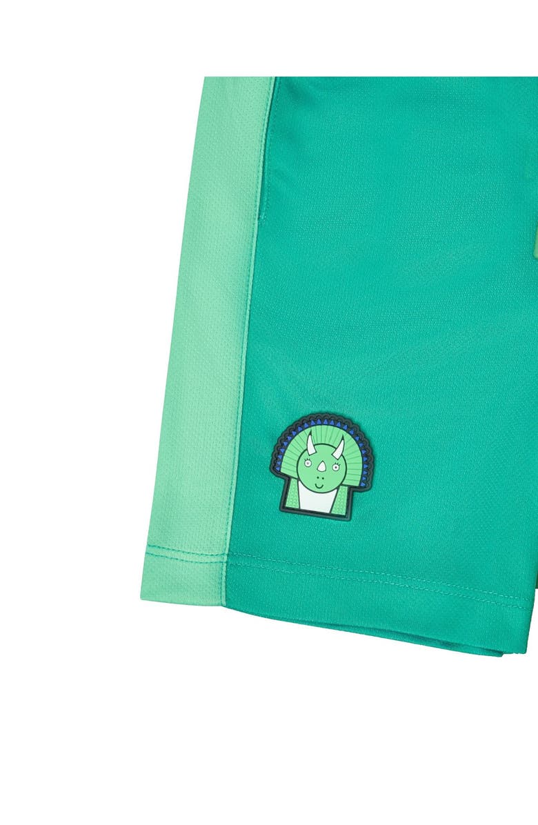 Roarsome Spike Rider Shorts, Alternate, color, Green