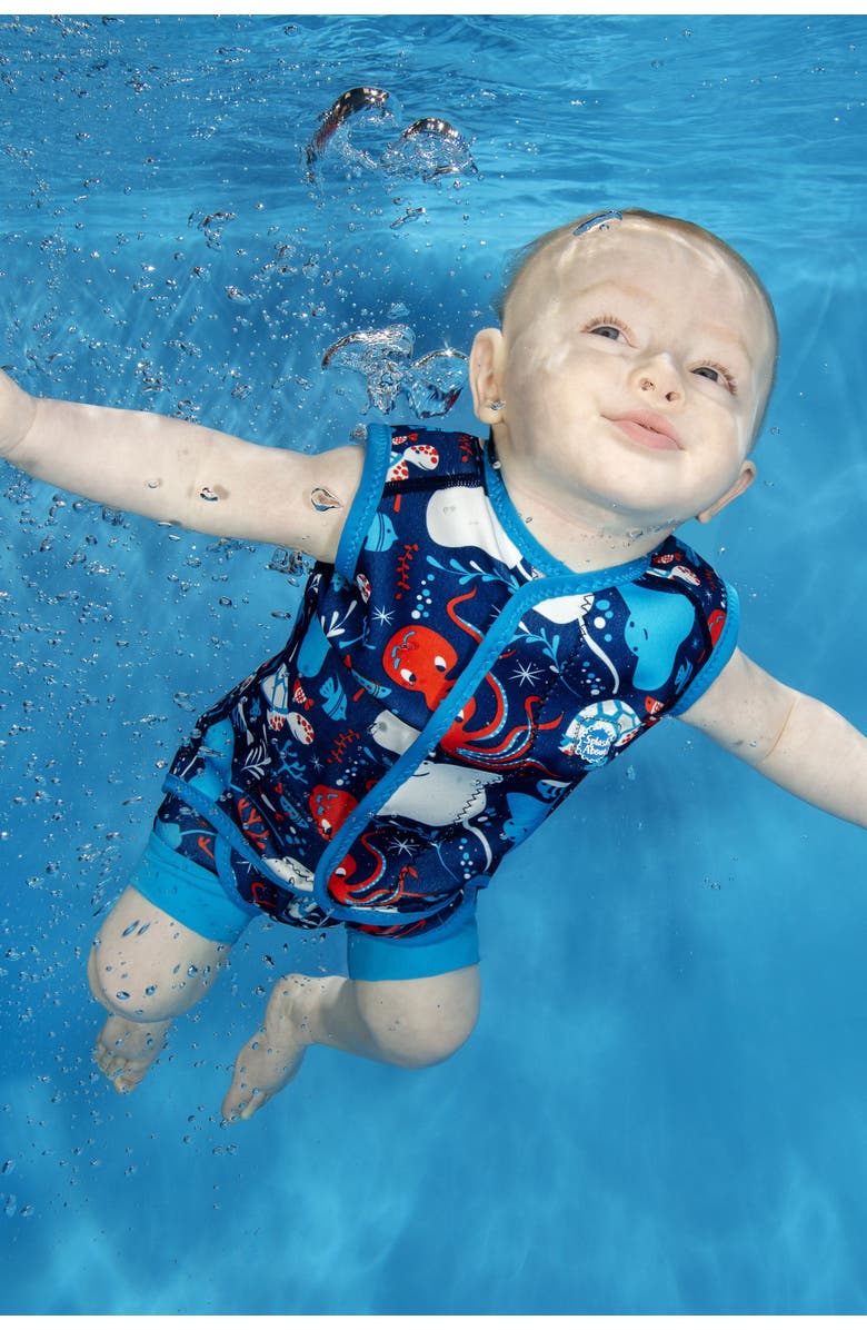Splash About Baby Wrap Neoprene Wetsuit, Alternate, color, Under The Sea