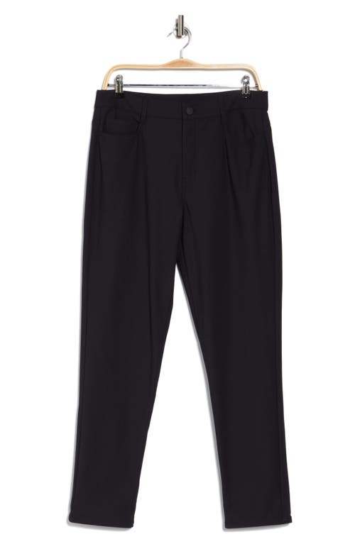 Z By Zella Freemont Commuter Golf Pants In Black Caviar