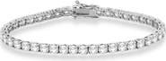 ALLUREZ Eternity Lab Diamond Tennis Bracelet 14k Gold