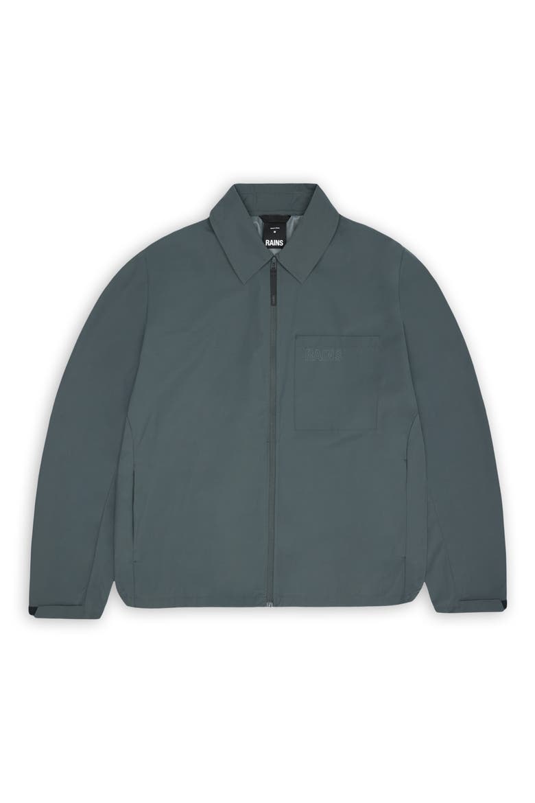 Mito Water Repellent Overshirt, Alternate, color, DARK GREY