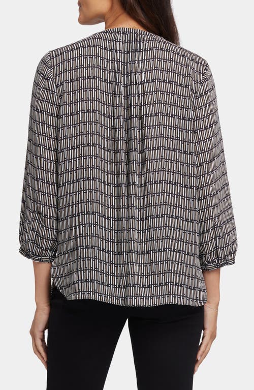 Nydj Pintuck Top In Black