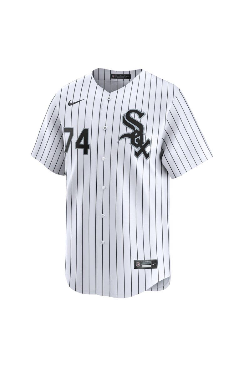 Men's Nike Eloy Jimenez White Chicago White Sox Home Limited Player Jersey, Alternate, color, White