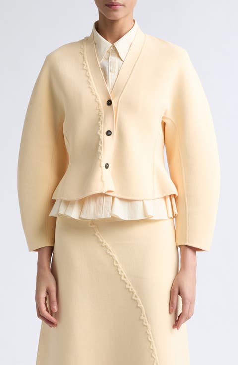 Felix Asymmetric Ruffle Trim Skirt