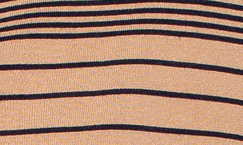 Liverpool Los Angeles Stripe Crewneck Sweater In Multi