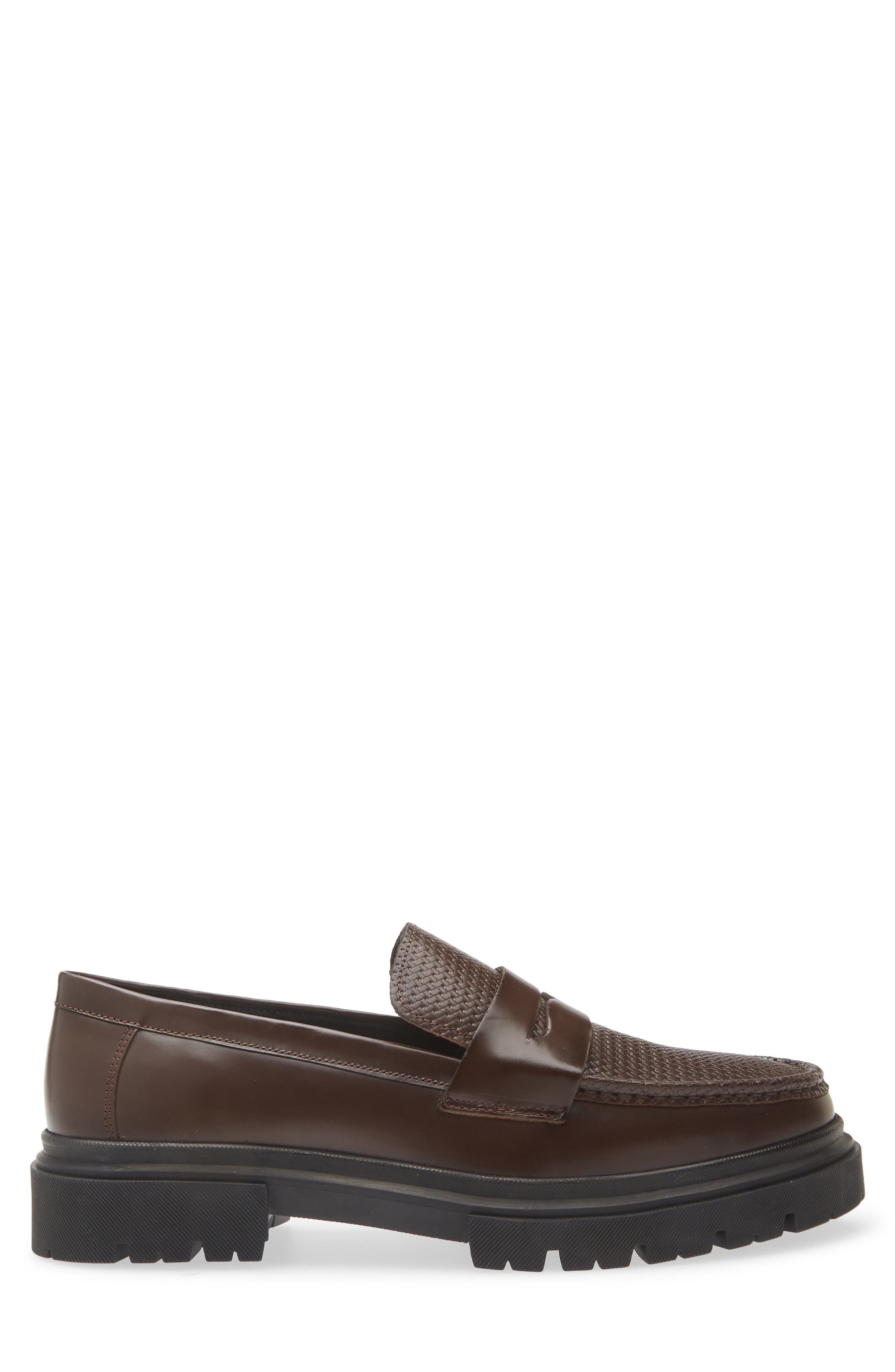 Zarco Penny Loafer, Alternate, color, BROWN