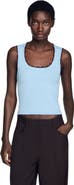 SANDRO Crochet detail knit top