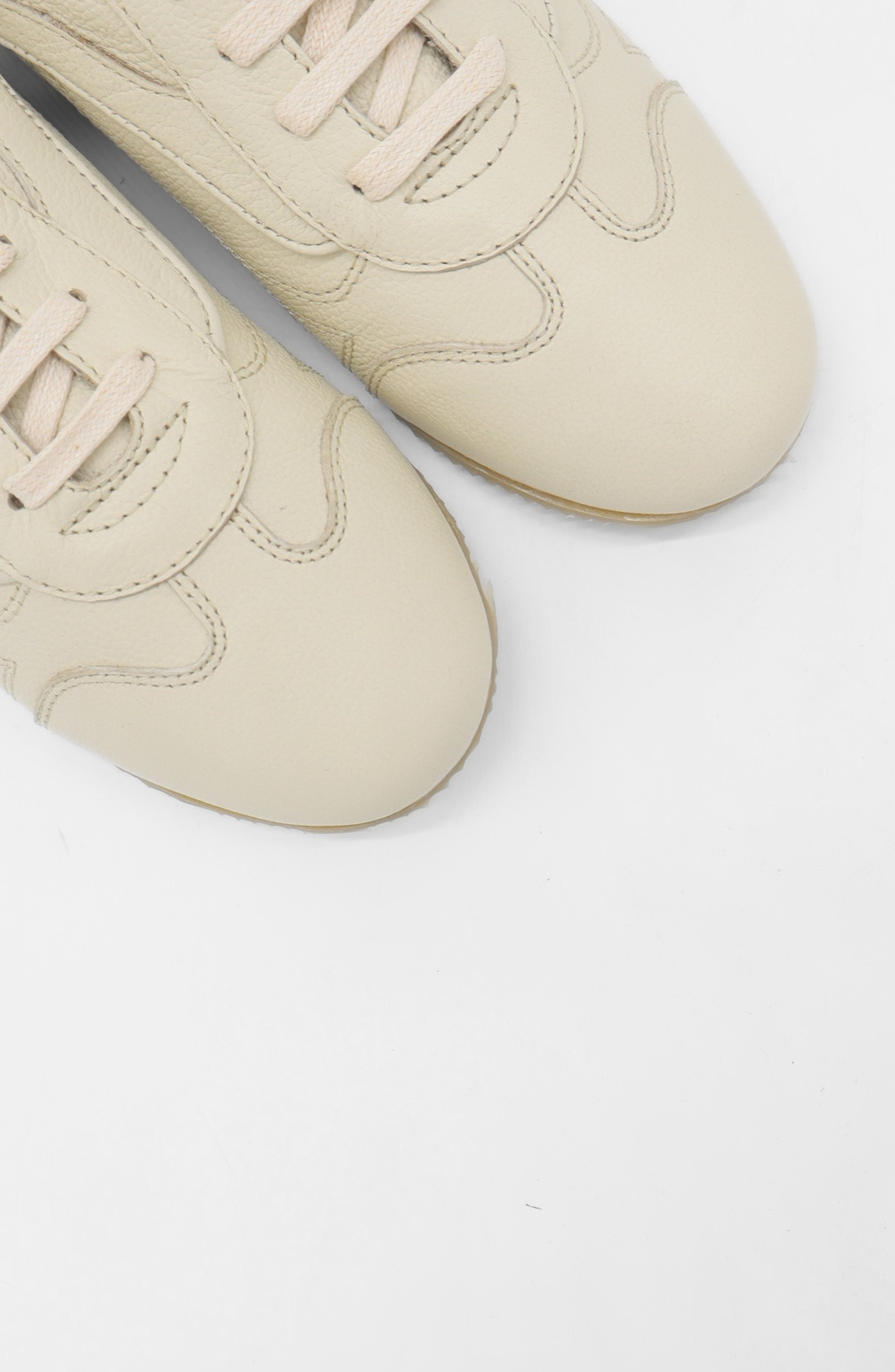Agiata Essential Leather Sneakers, Alternate, color, Ivory