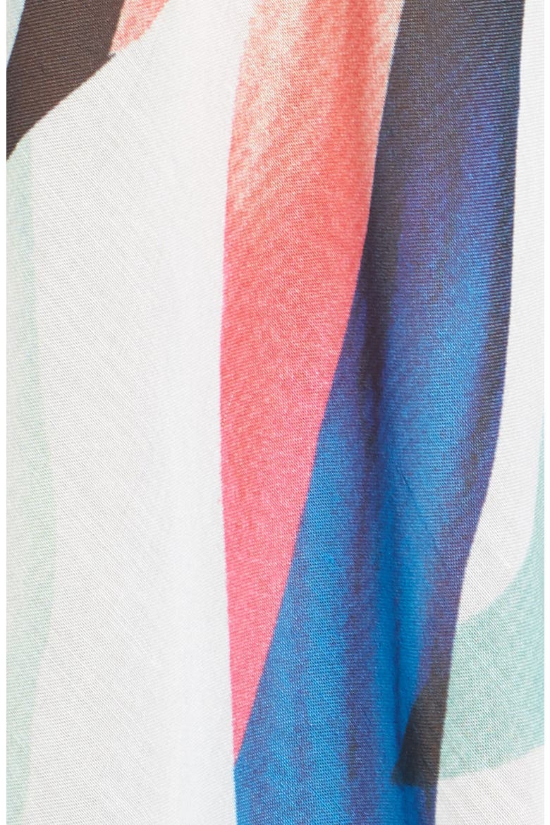 Birds of Paradise High/Low Cover-Up, Alternate, color, MULTI