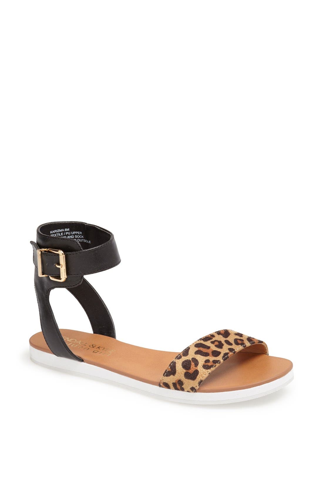 'Karizma' Sandal, Main, color, LEOPARD