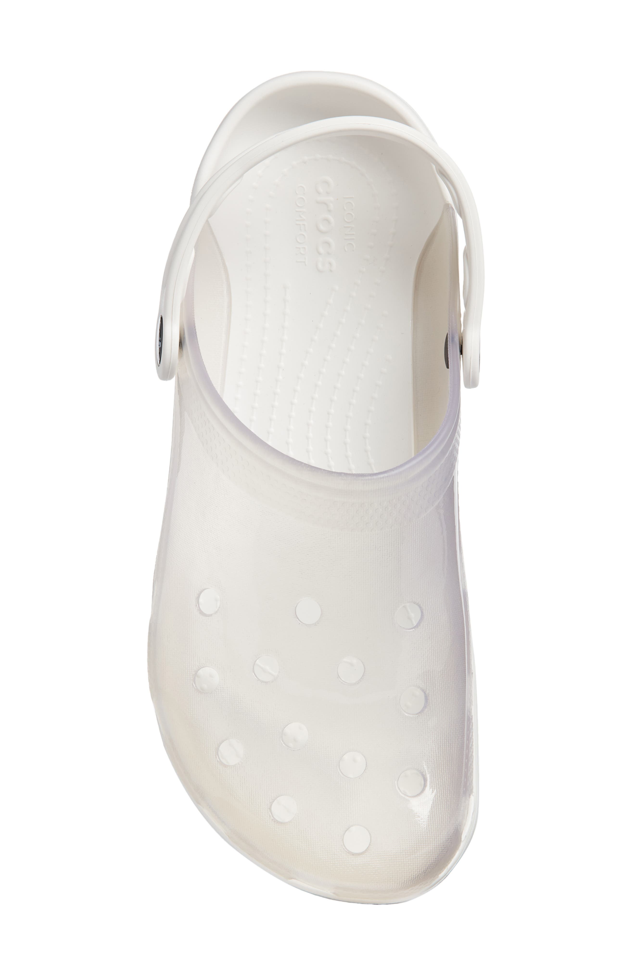 CROCS Translucent Waterproof Clog, Alternate, color, 