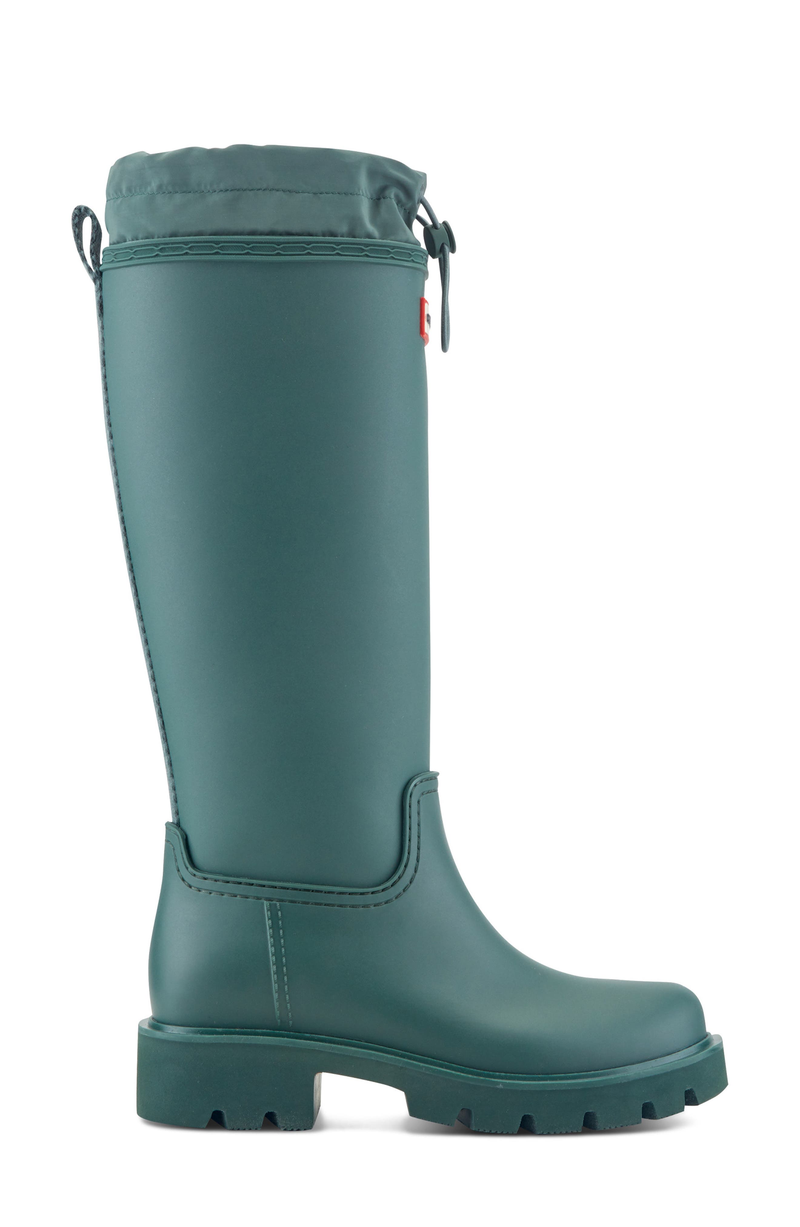 Carson Lug Sole Boot, Alternate, color, DARK GREEN 300