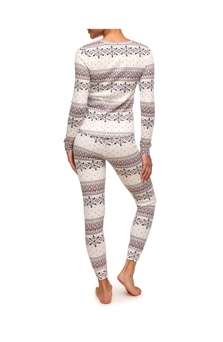 Adore Me Muriel Pajama Long-Sleeve Top & Legging Set, Alternate, color, 