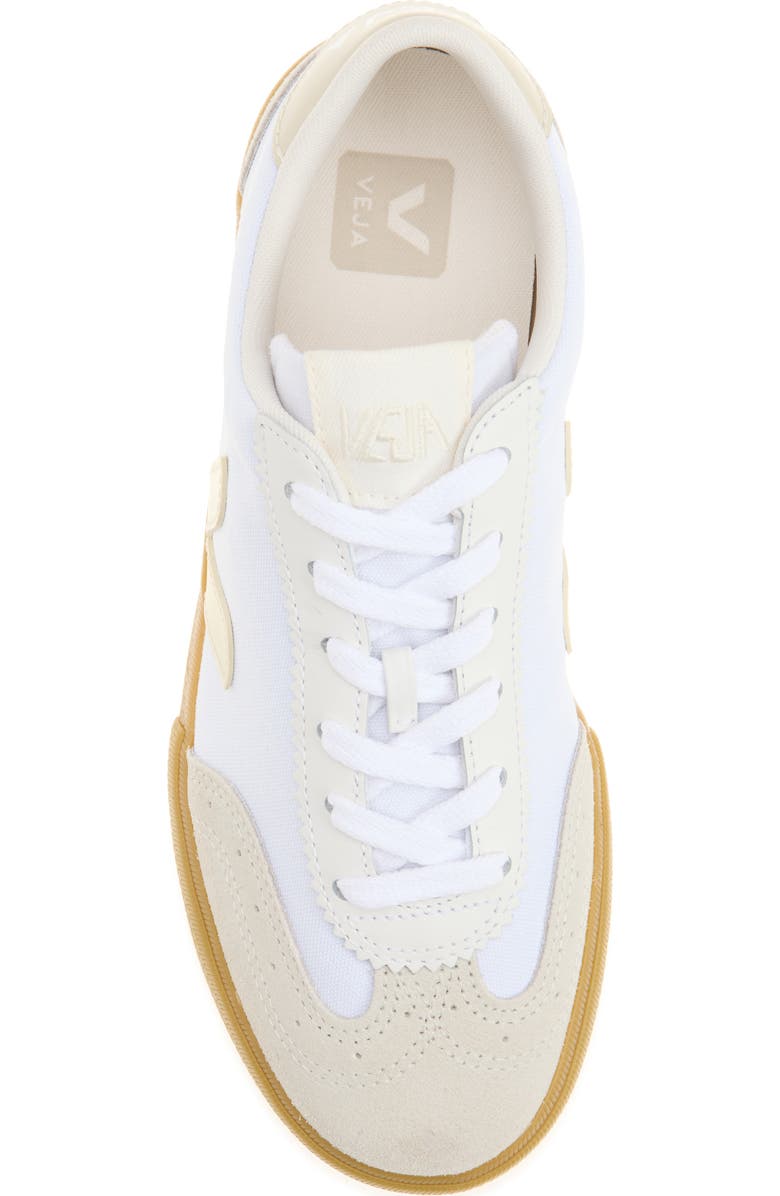 Veja Volley Canvas Sneaker, Alternate, color, White Pierre Natural