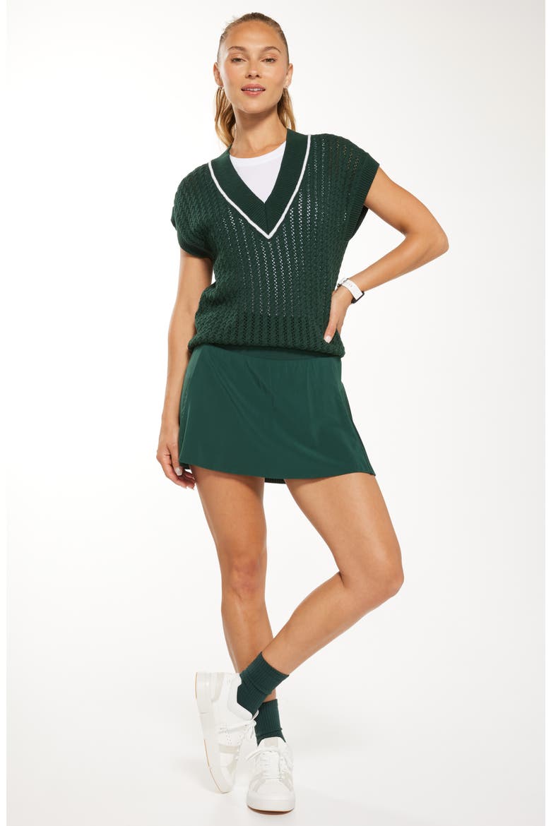 Court Sweater Vest, Alternate, color, GREEN PARK