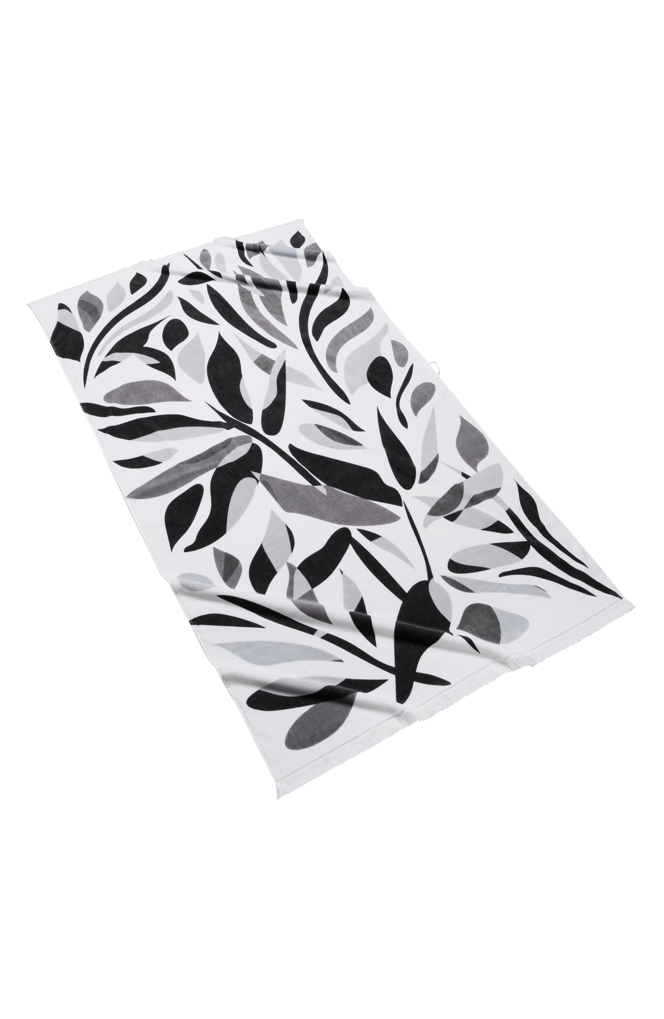 Kassatex Alameda Cotton Velour Beach Towel
