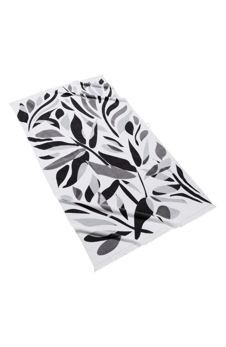 Kassatex Alameda Cotton Velour Beach Towel, Main, color,