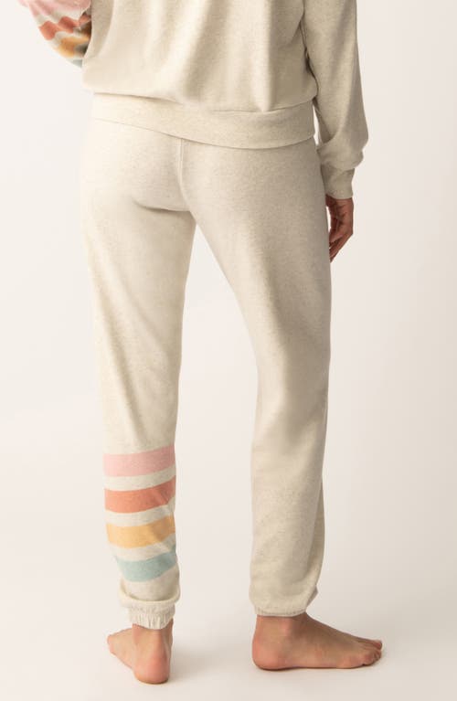 Pj Salvage Sunshine Mind Lounge Joggers In Brown