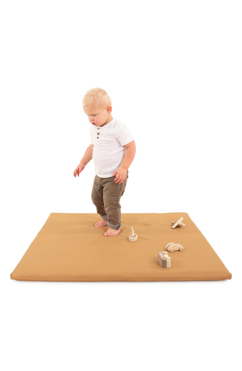 GATHRE Padded Play Mat, Alternate, color, Camel