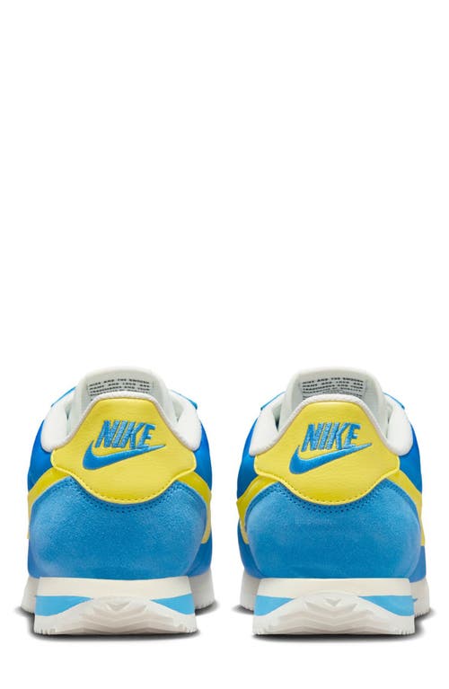 Nike Cortez Suede And Leather-trimmed Shell Sneakers