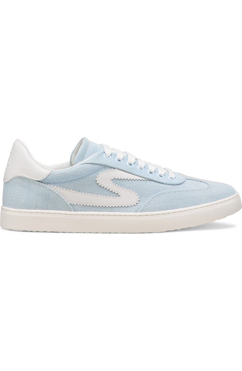 Stuart Weitzman Runaround Sneaker, Alternate, color, Light Blue/ White