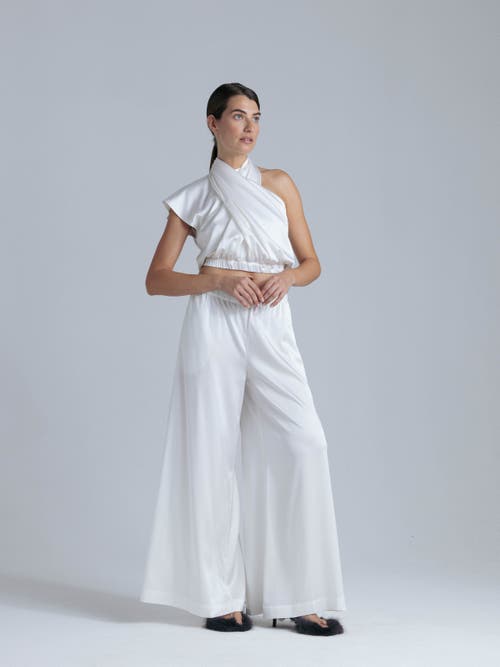 Alas Danielle Silk Blouse In White