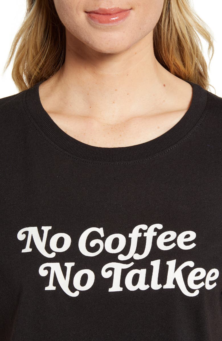 Sub_Urban Riot No Coffee No Talkee Graphic Tee, Alternate, color, 