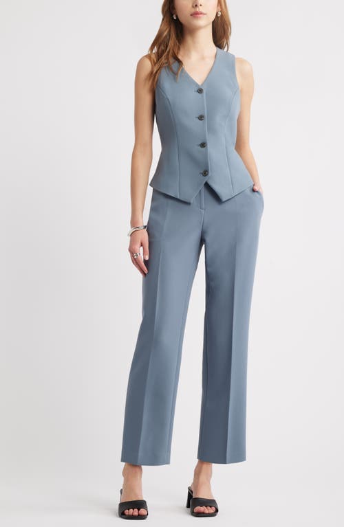 Open Edit The Icon Straight Leg Pants In Blue Weather