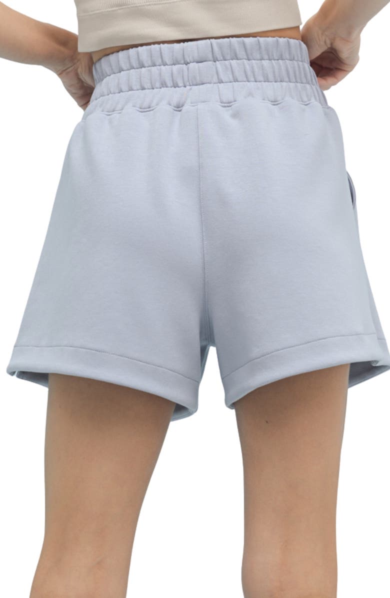 WISHLIST Scuba High Waist Shorts, Alternate, color, Cloud