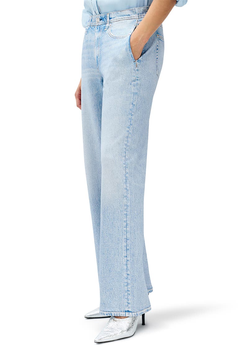 rb Miramar Wide Leg Cotton Terry Sweatpant Jeans, Alternate, color, ARIA