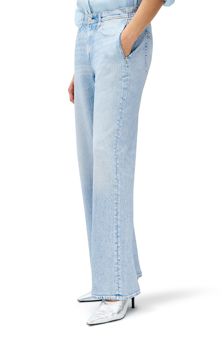 rag & bone/JEAN Miramar Wide Leg Cotton Terry Sweatpant Jeans, Alternate, color, Aria