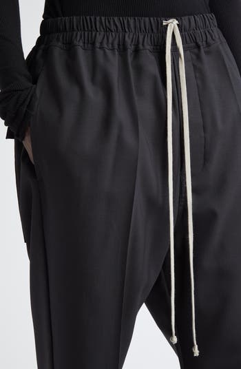 Rick Owens Hollywood Astaires Crop Drawstring Pants | Nordstrom