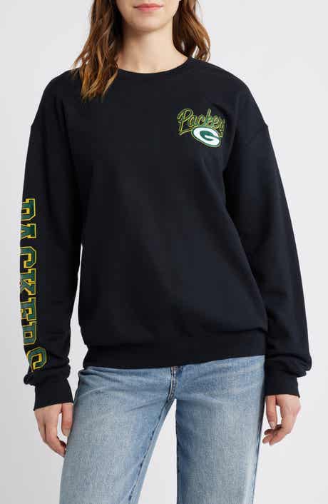 Junk Food NFL Packers Glitter Graphic Sweatshirt
