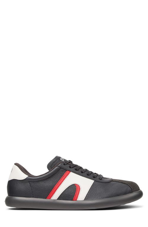 Camper Pelotas Leather Sneakers In Black