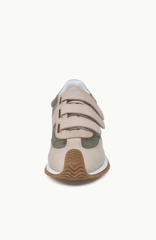 Jslides Footwear Lyla Sneaker In Nude/pewter