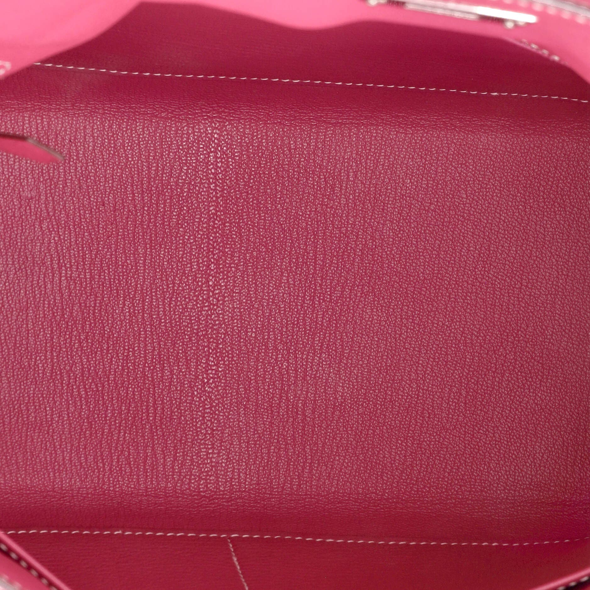 Pre-Owned Hermes Kelly Handbag Pink Epsom with Palladium Hardware 32, Alternate, color, 