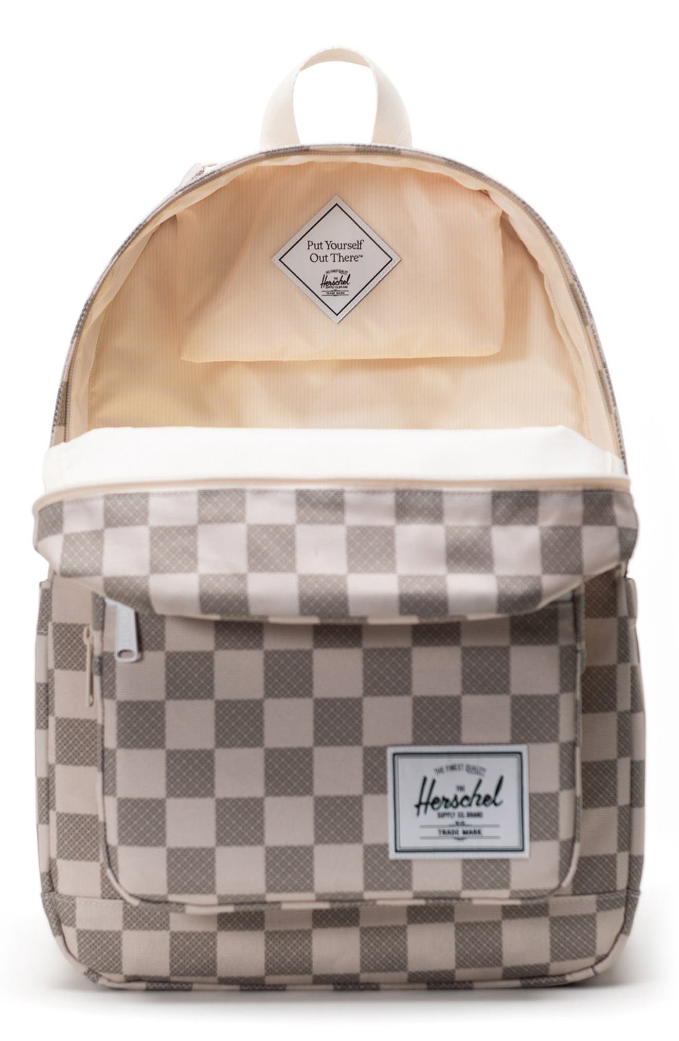 Herschel Supply Co. Pop Quiz Checkerboard Backpack, Alternate, color, 