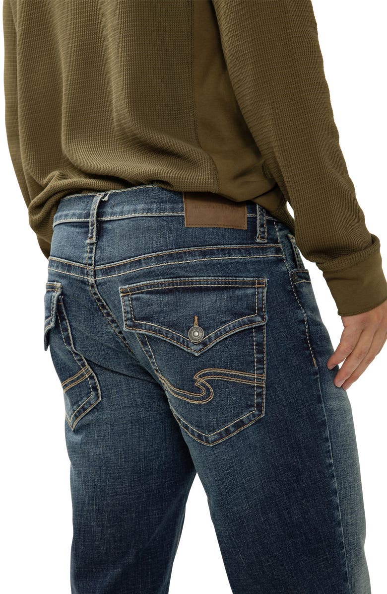 Silver Jeans Co. Gordie Relaxed Straight Leg Jeans, Alternate, color, 
