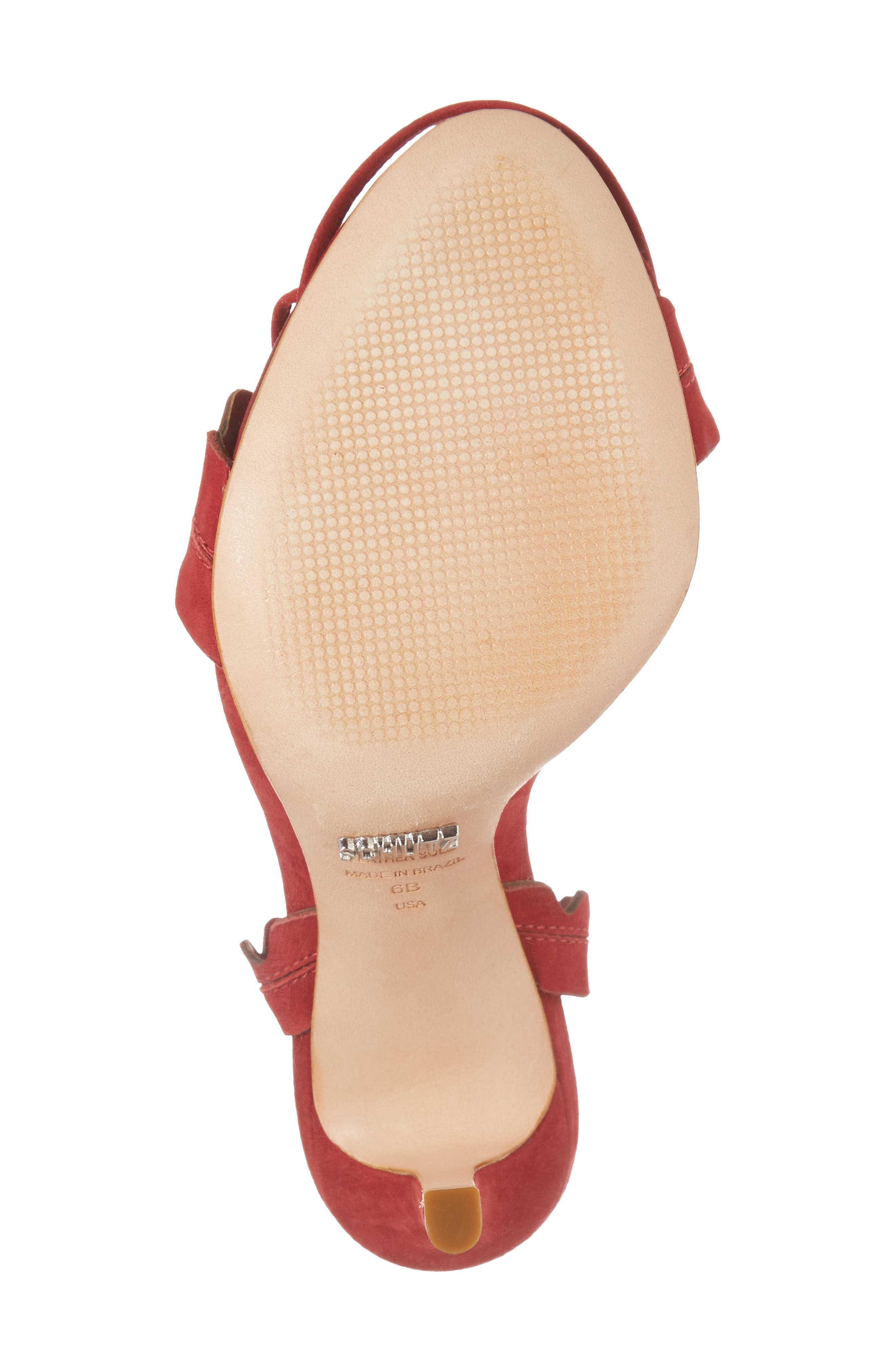Lisana Wraparound Sandal, Alternate, color, RED LEATHER