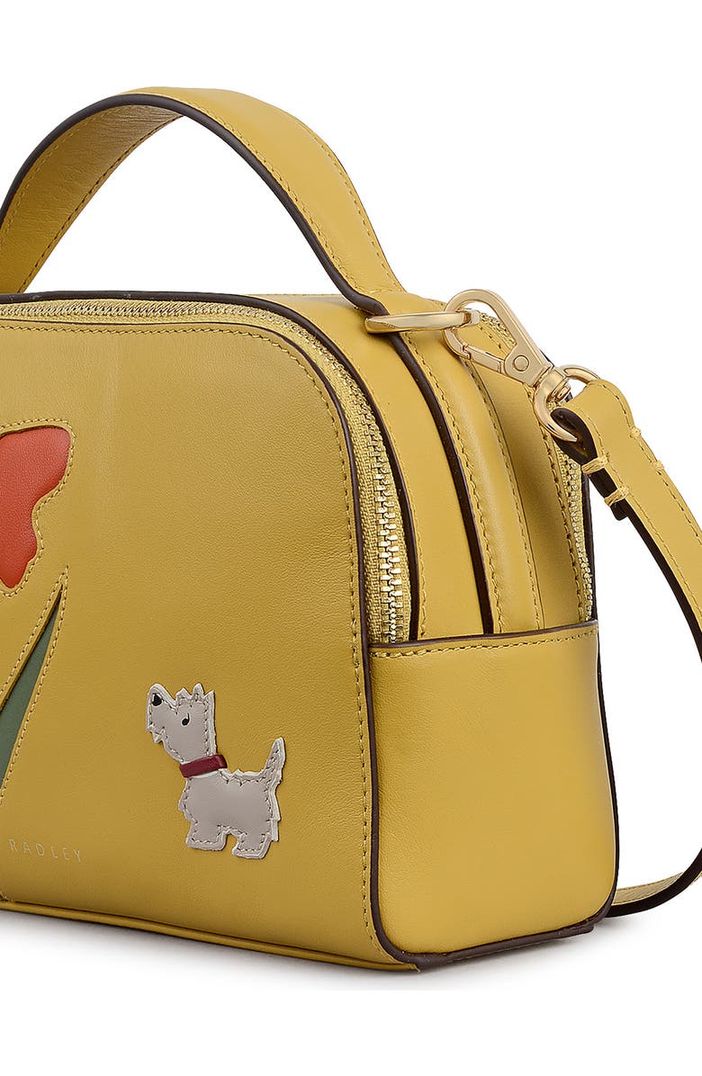 Radley Floribunda Crossbody Bag, Alternate, color, Ochre
