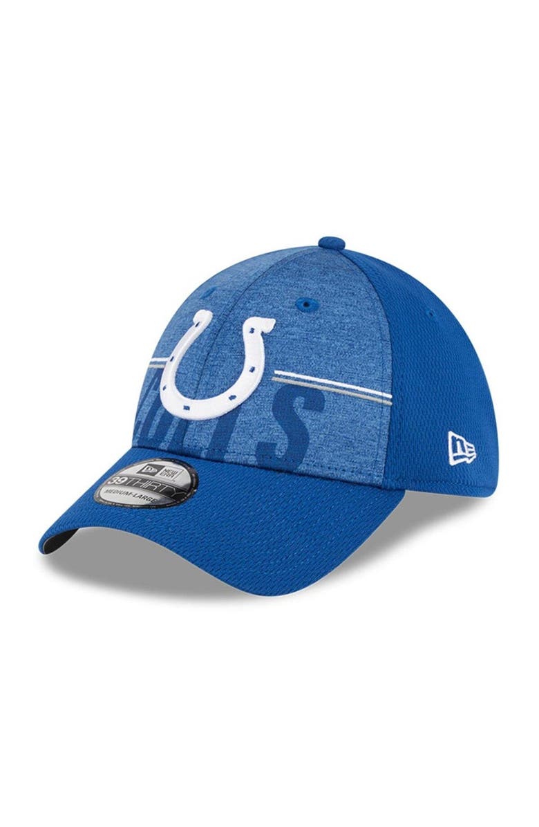 New Era Men's New Era Royal Indianapolis Colts 2023 NFL Training Camp 39THIRTY Flex Fit Hat, Main, color, Royal
