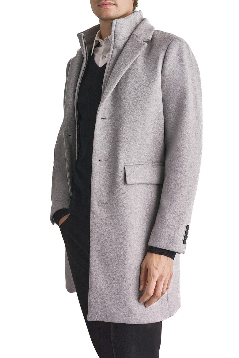 Overcoat with Bib, Alternate, color, LIGHT GREY