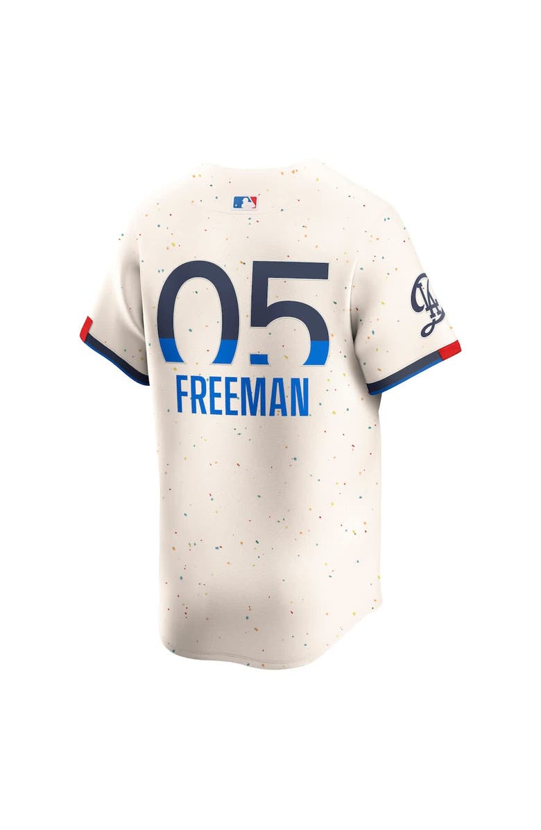 Nike Men's Nike Freddie Freeman Cream Los Angeles Dodgers City Connect Limited Player Jersey, Alternate, color, Cream