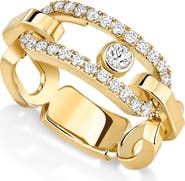 Messika Move Link Diamond Statement Ring