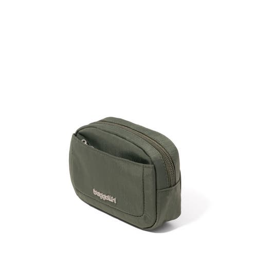 Baggallini Mini Pocket Cosmetic Bag In Green