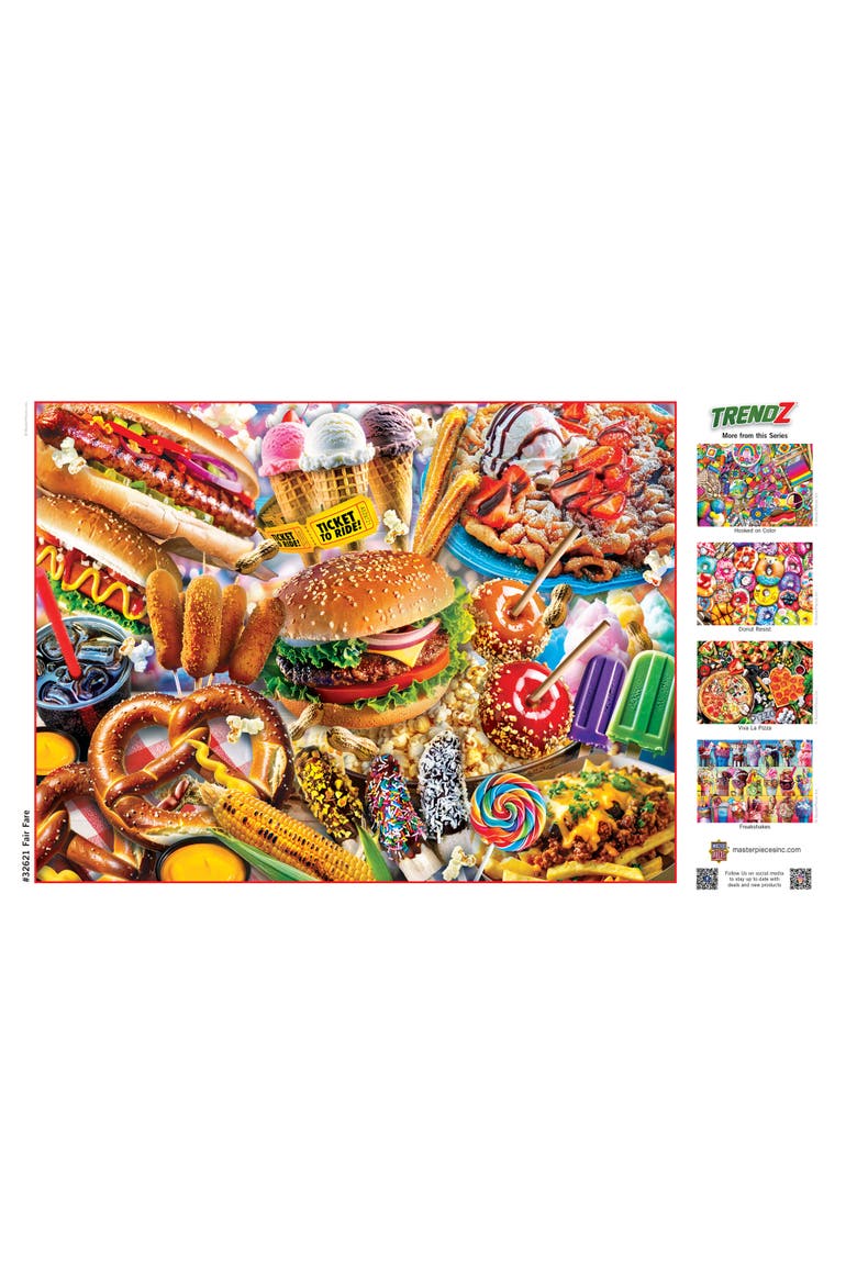Fair Fare 300 Piece Jigsaw Puzzle, Alternate, color, Multicolor