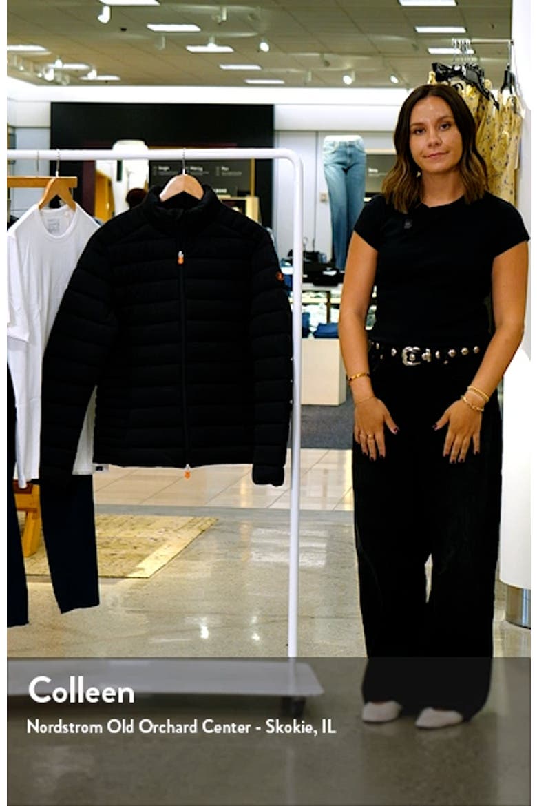 Ari Water Resistant Recycled Polyester Puffer Jacket video