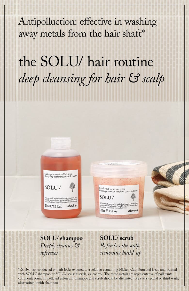 Davines Solu Shampoo, Alternate, color, 