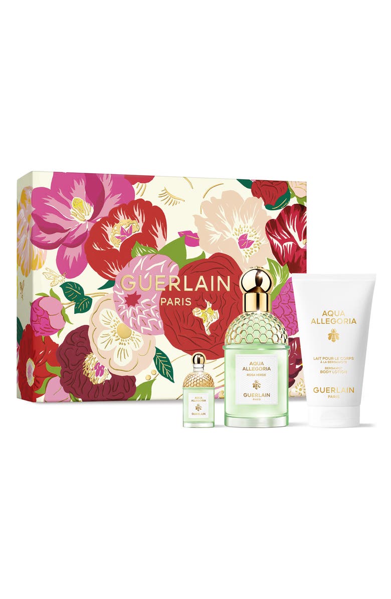 Guerlain Aqua Allegoria Rosa Verde Eau de Toilette Gift Set $155 Value, Main, color, 