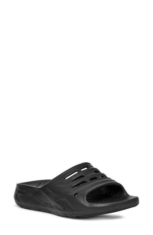 Shop Teva Apretrail Slide Sandal In Black
